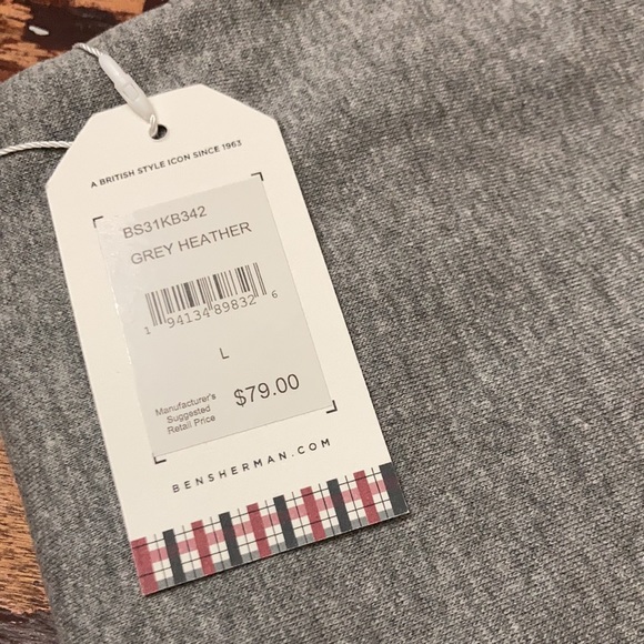 NWT Ben Sherman Men’s Mod Fleece Joggers - Picture 7 of 13